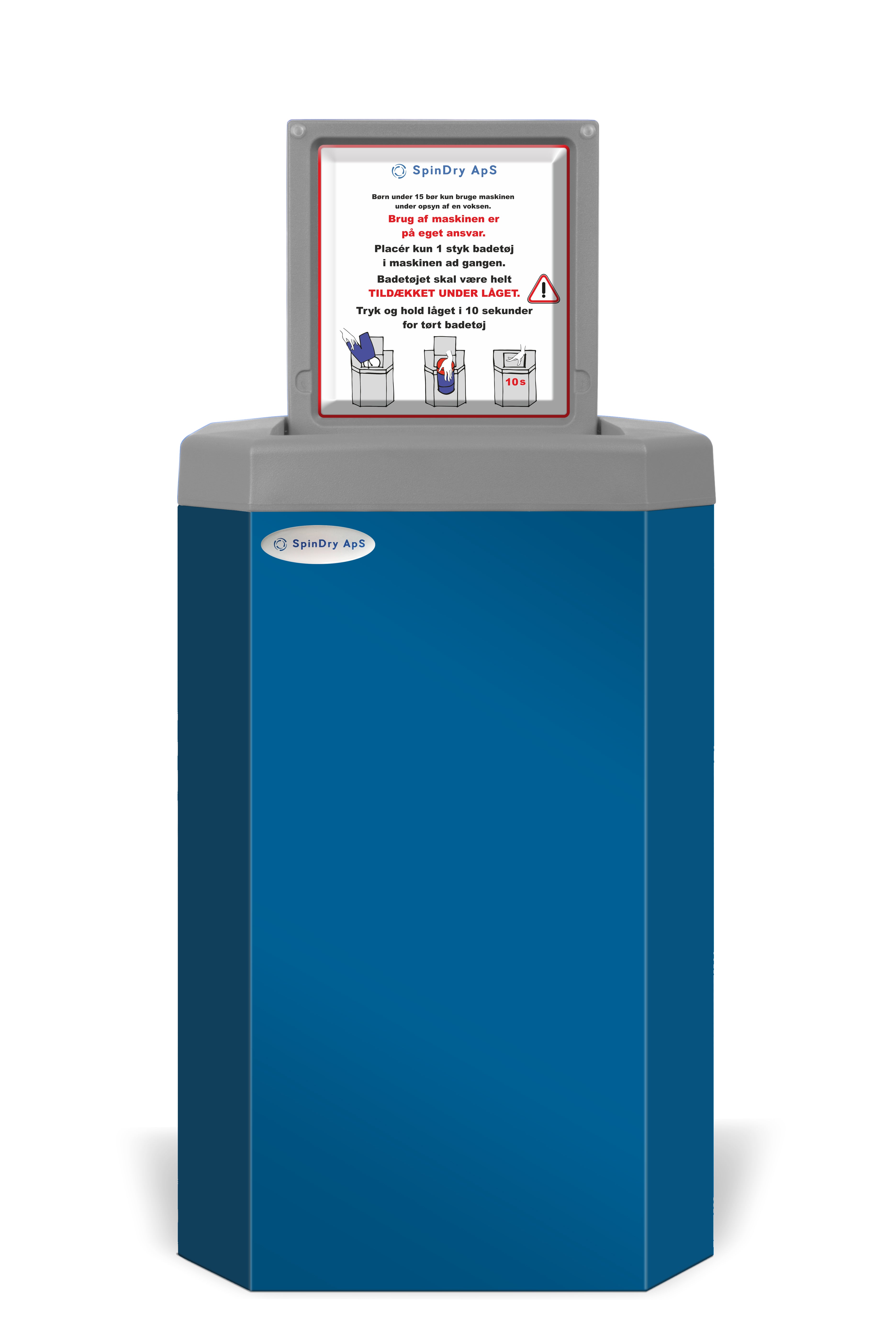 SpinDry-centrifug - blå