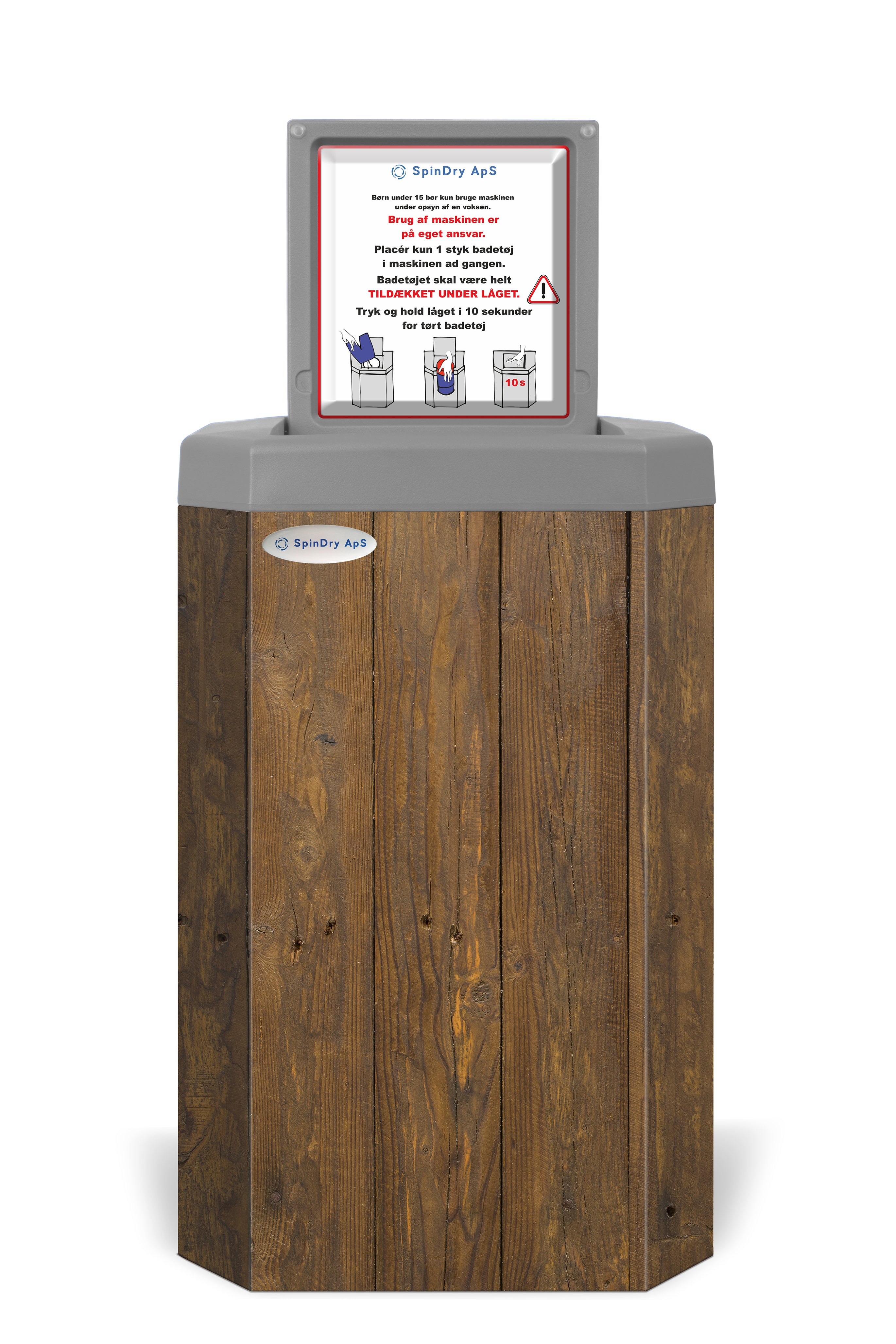 SpinDry-centrifug - Trä