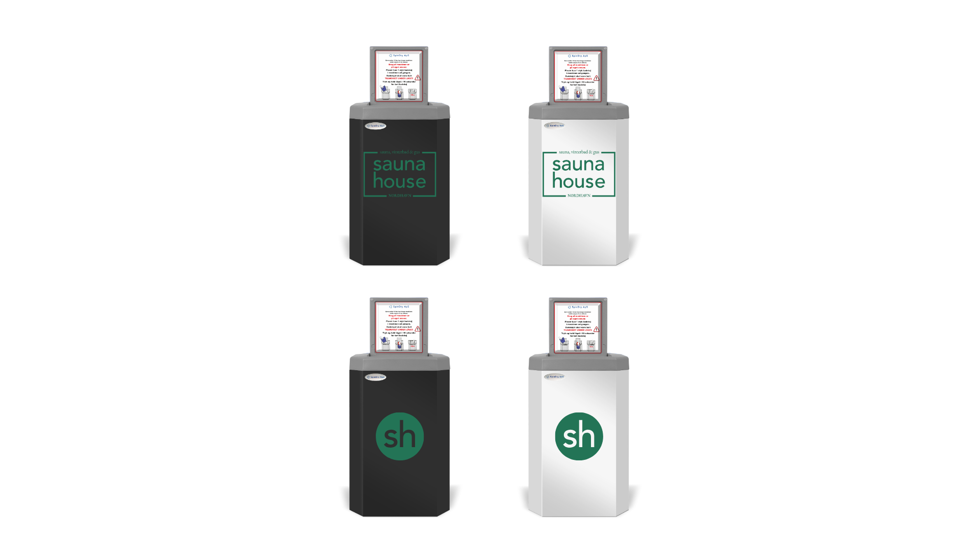 Anpassad design SpinDry