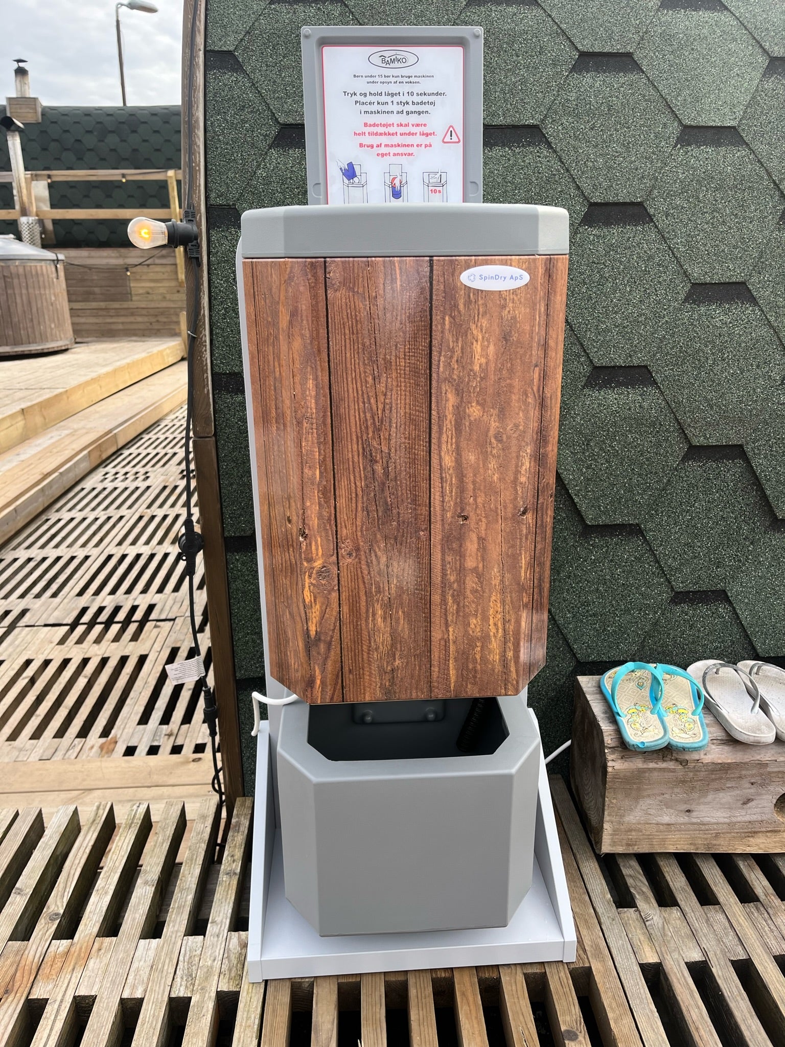 SpinDry-centrifug - Trä