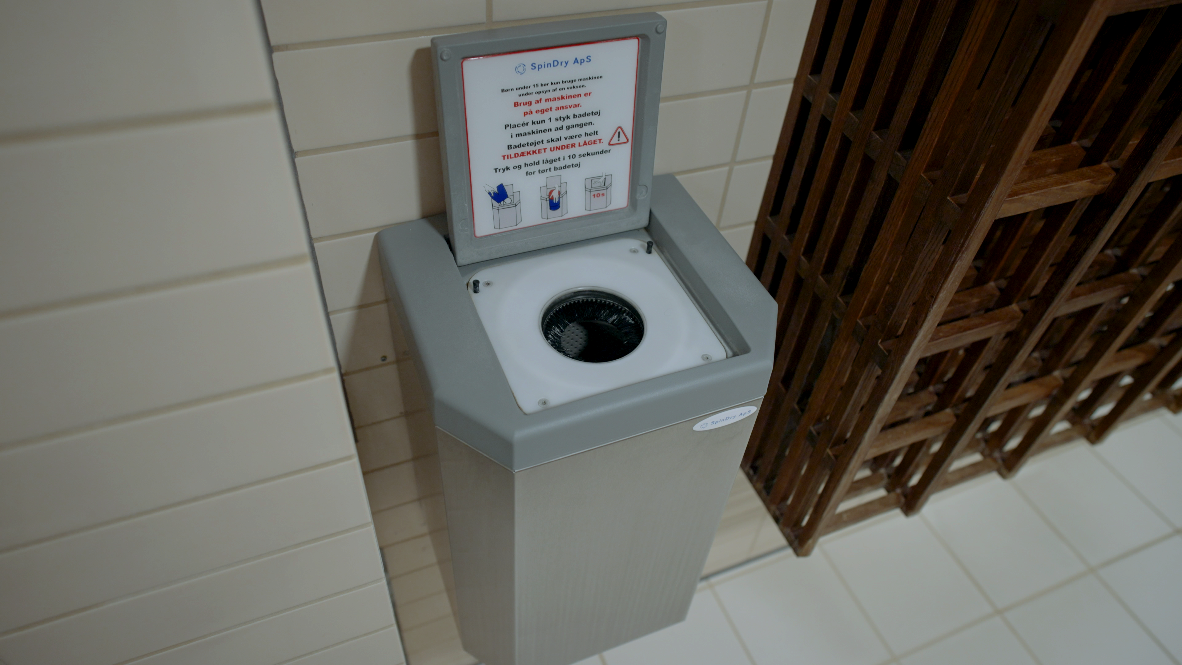 SpinDry-centrifug - rostfritt stål